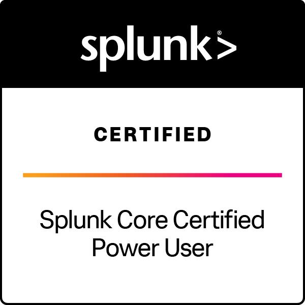 Splunk Core certified power user Certification